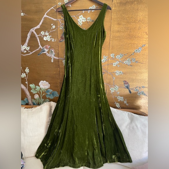 Betsey Johnson Dresses & Skirts - RARE! 80’s Betsey Johnson Punk label,crushed velvet dress